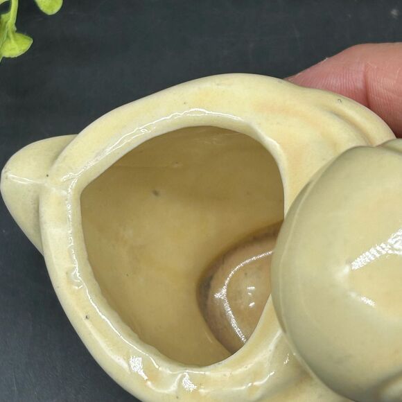 Sweet Vintage USA Duck Planter - Excellent Condition, 5" x 4" - Picture 8 of 8